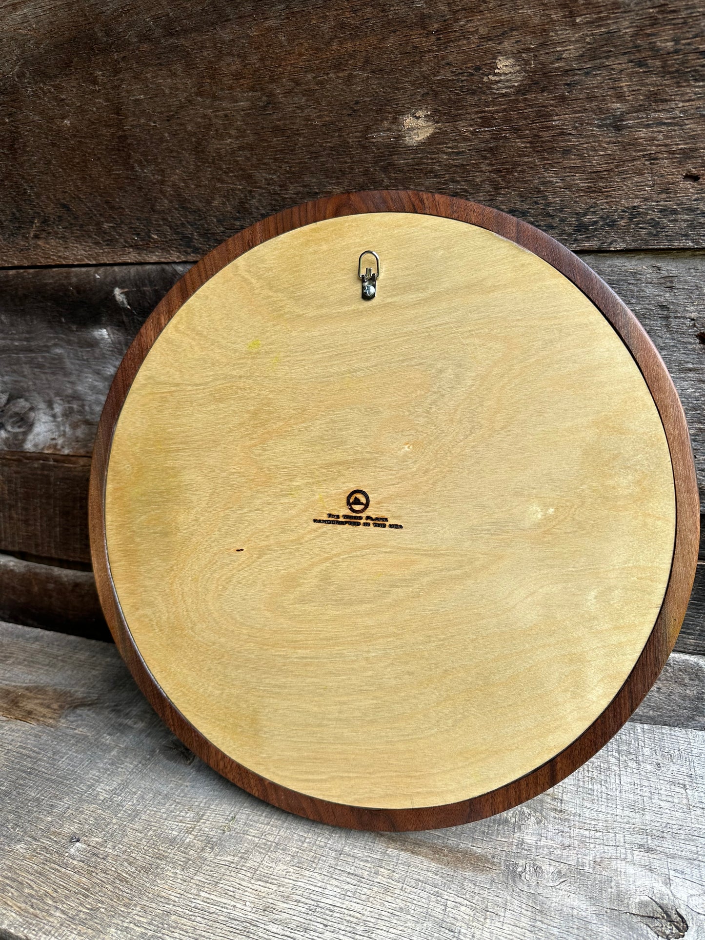 Mountain Wall ART Round