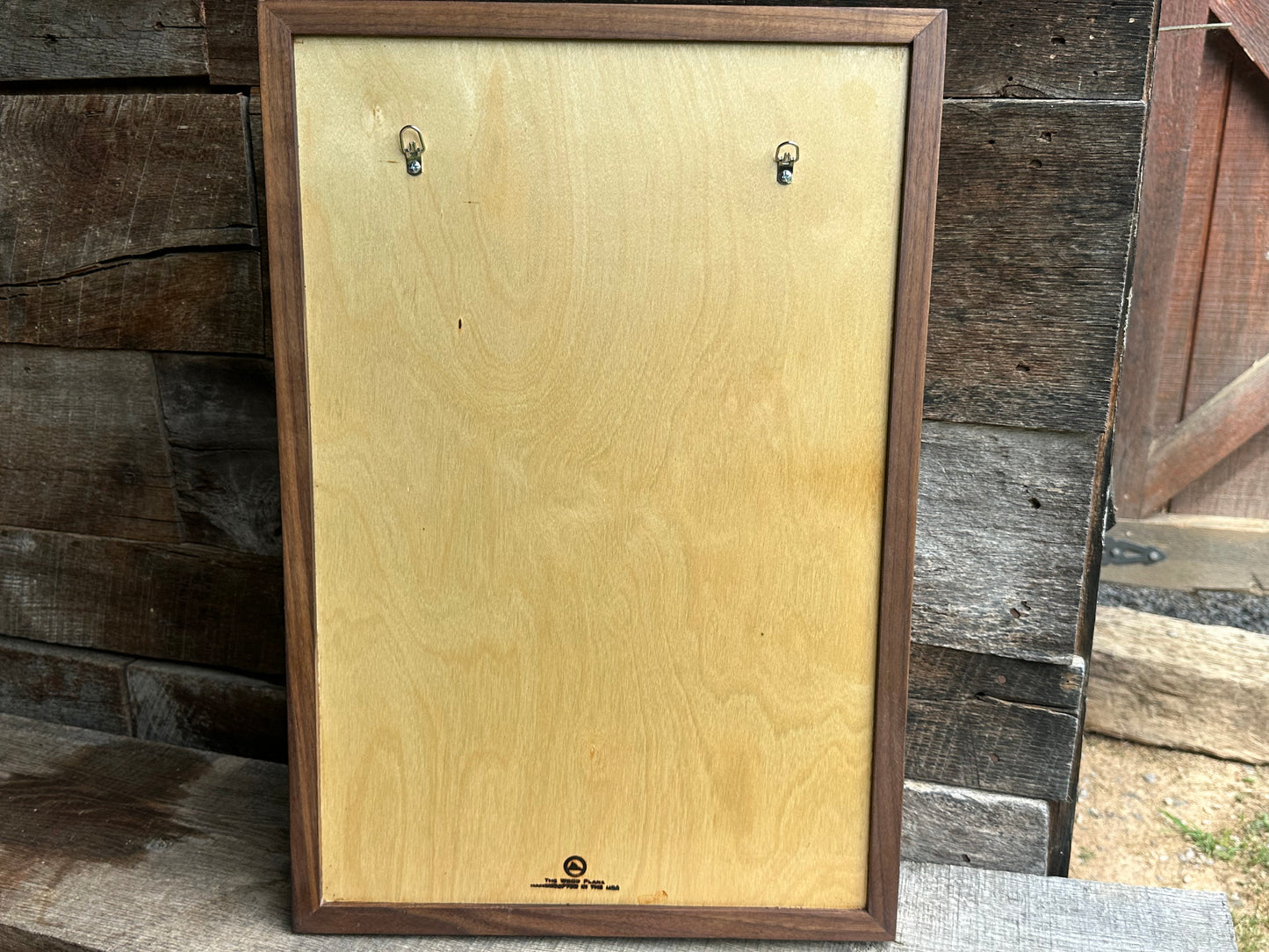 Mountain Wall ART ** Walnut Frame
