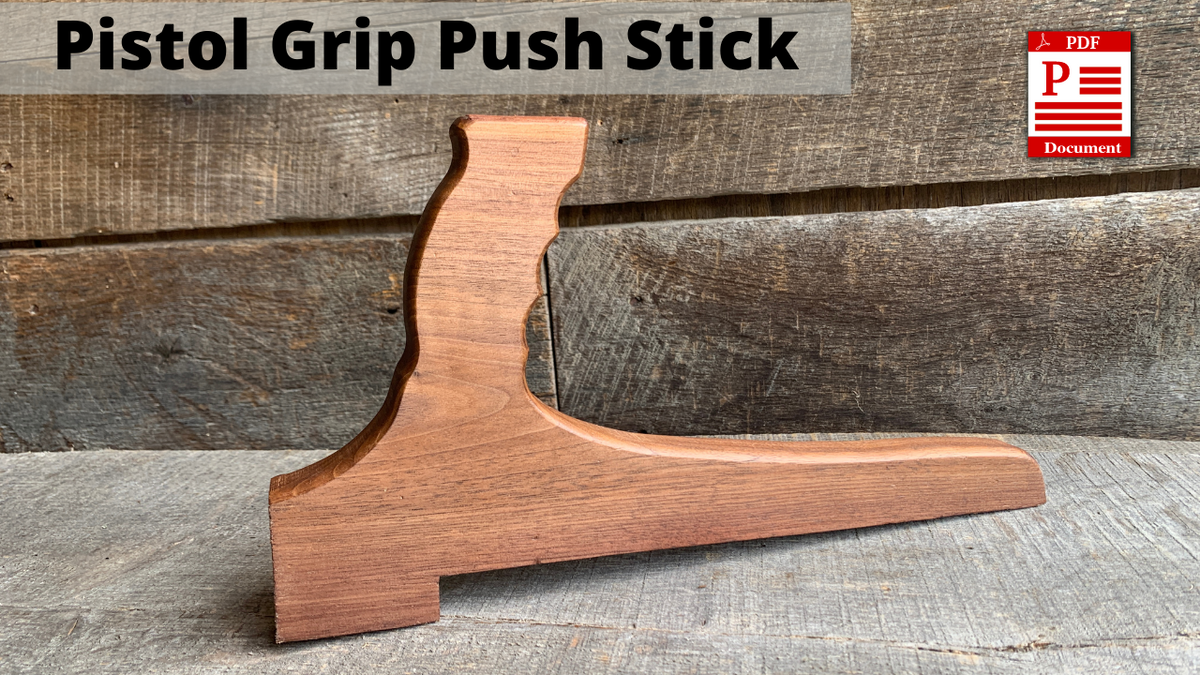 Push Stick Handle Template