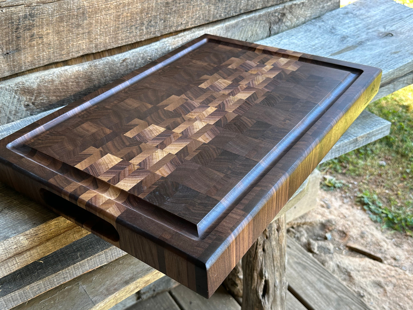 Walnut River Endgrain Cutting Board