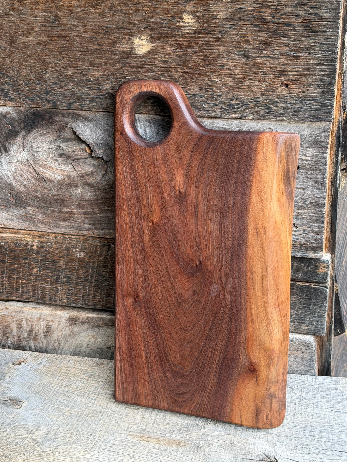 Walnut Live Edge Cutting Board