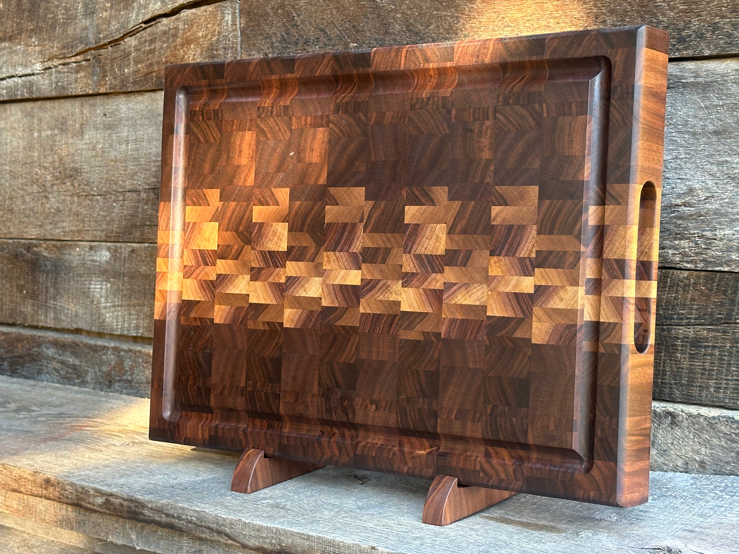 Walnut River Endgrain Cutting Board