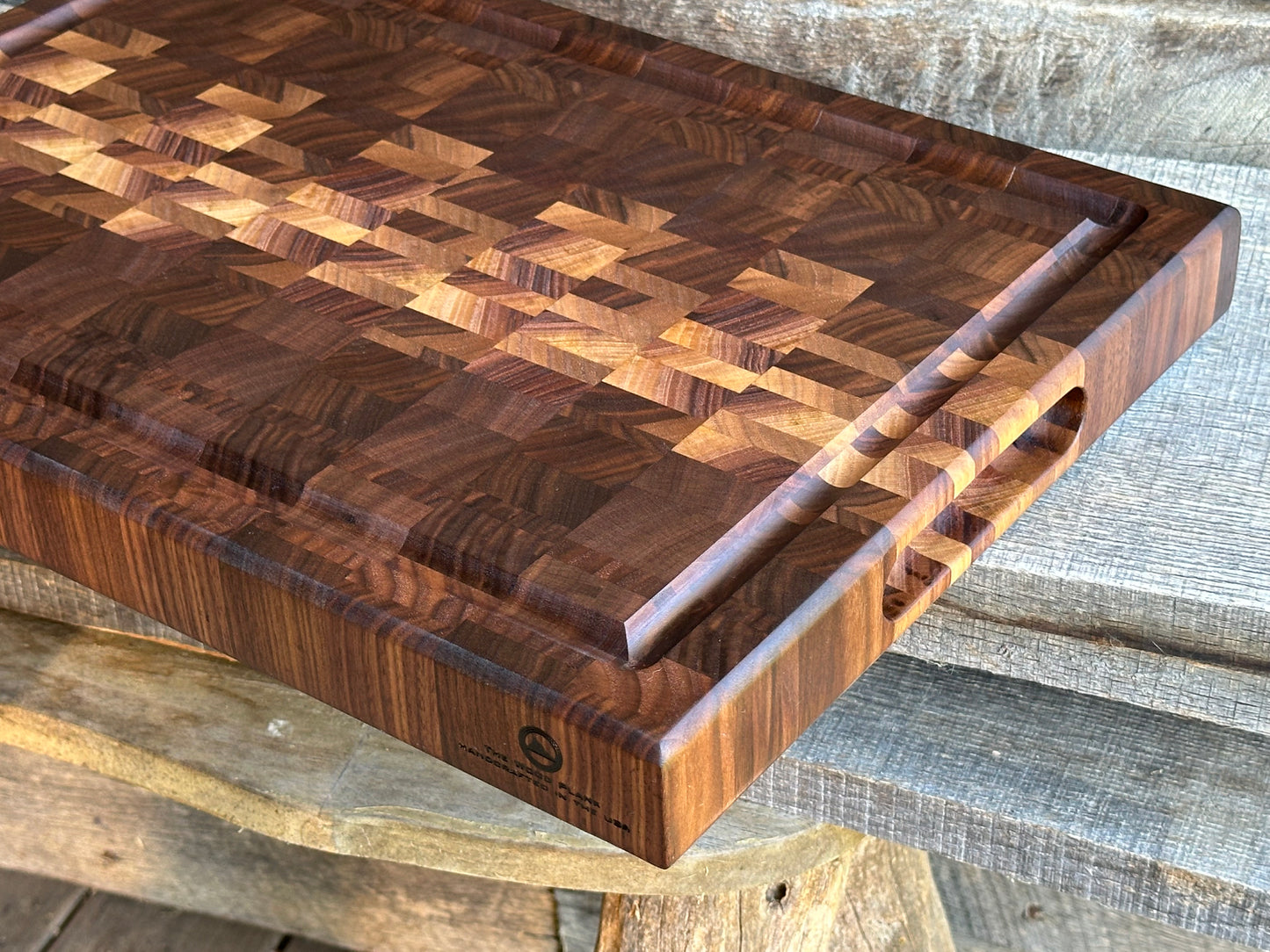 Walnut River Endgrain Cutting Board