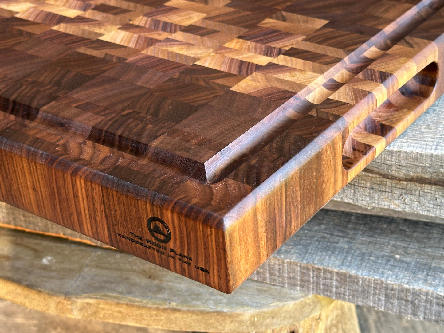 Walnut River Endgrain Cutting Board